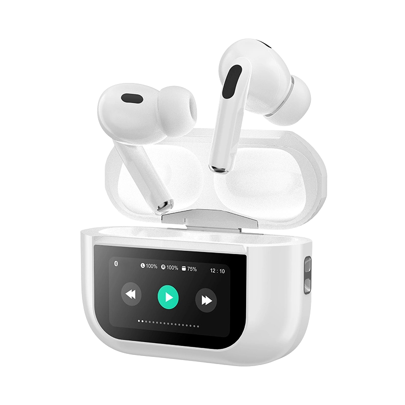 A9 Pro Touch Screen ANC TWS Noise Cancelling Earbuds